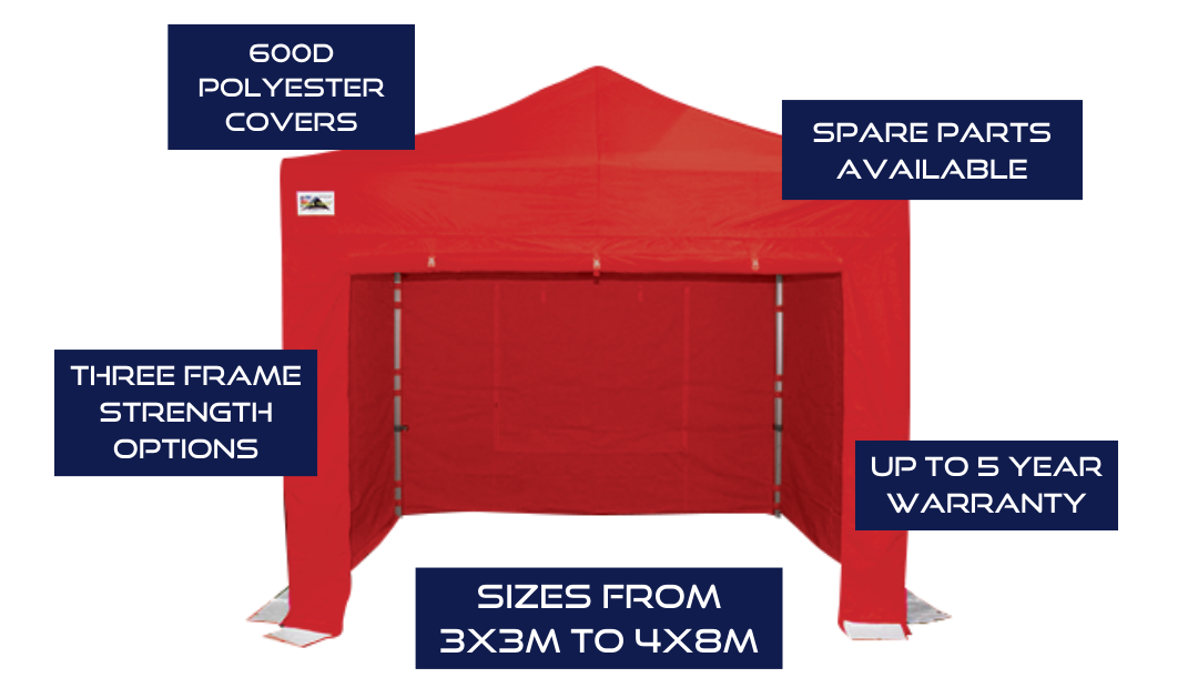 Pop Up Motorsport Shelters