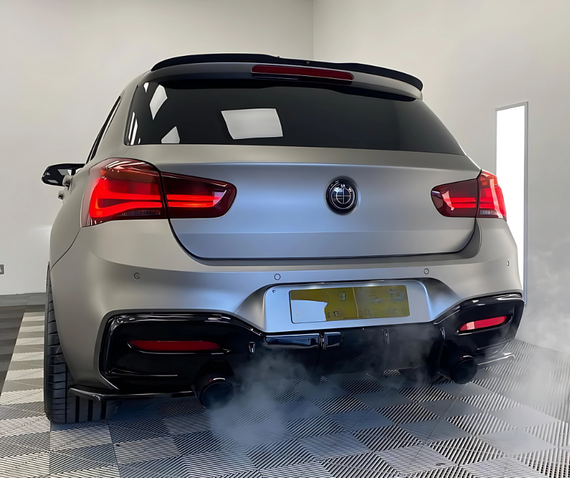 swisstrax bmw 1 series m garage flooring black grey