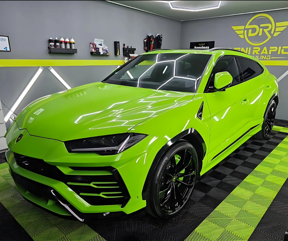 swisstrax aston martin vantage garage flooring black grey