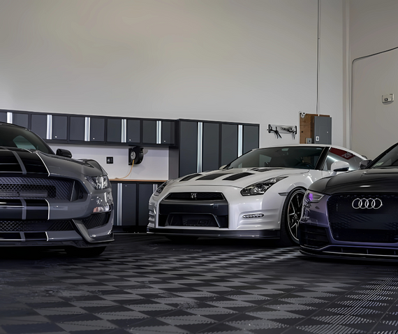 swisstrax r35 gtr garage flooring black grey