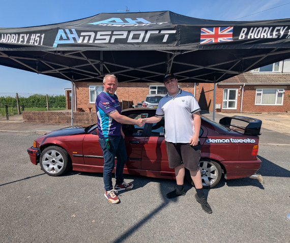 ah motorsport custom race awning bmw e36