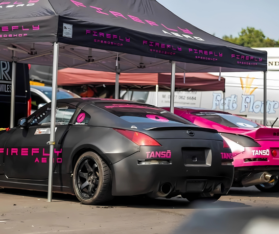 firefly aero motorsport gazebo nissan 350z pair