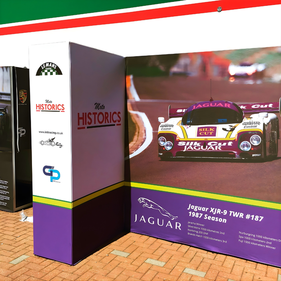 le mans pit wall