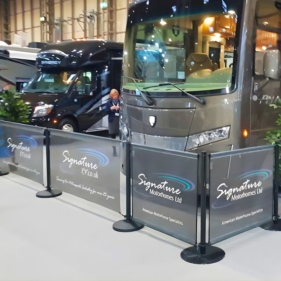 motor home cafe barrier